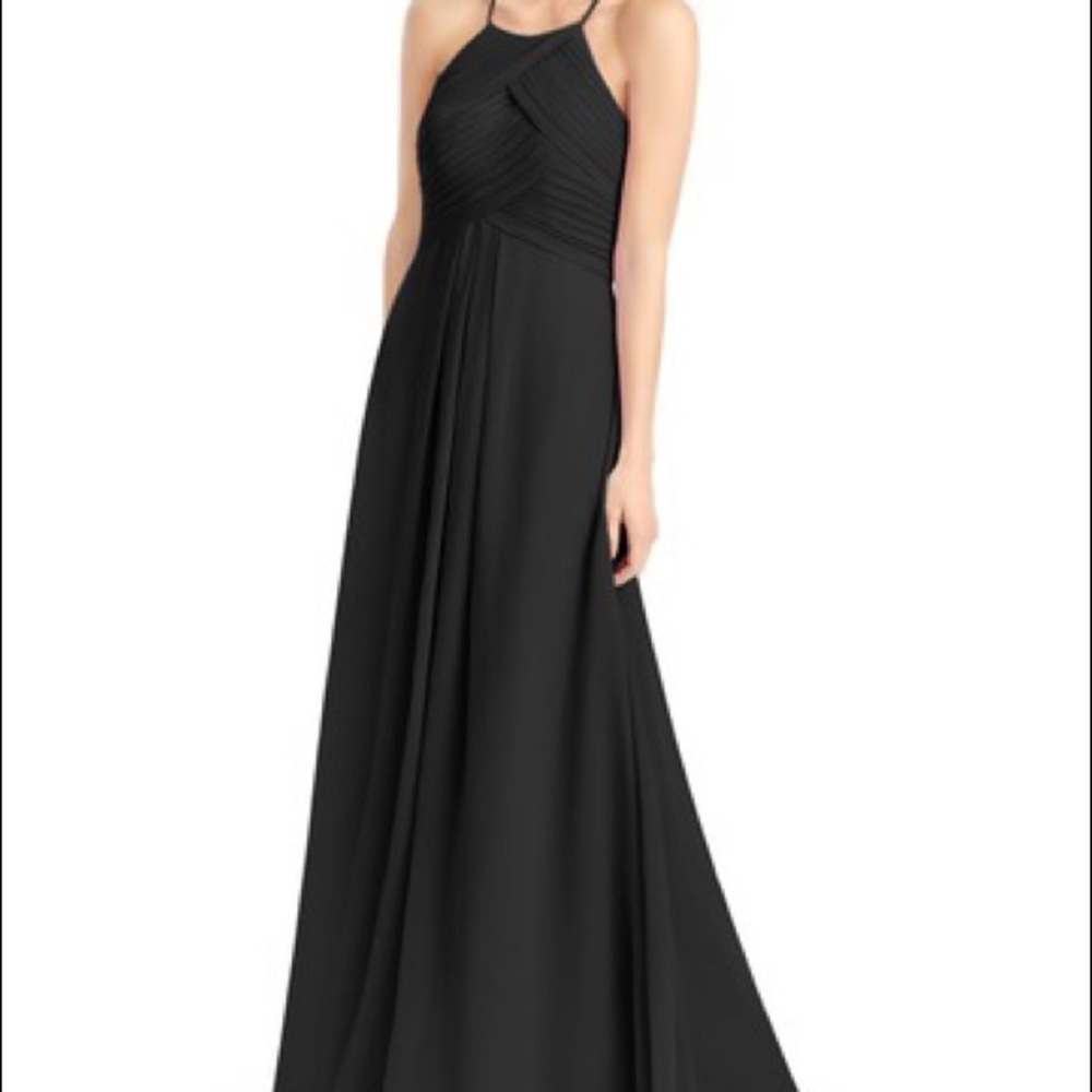 Azazie Black Ginger Dress 🔥